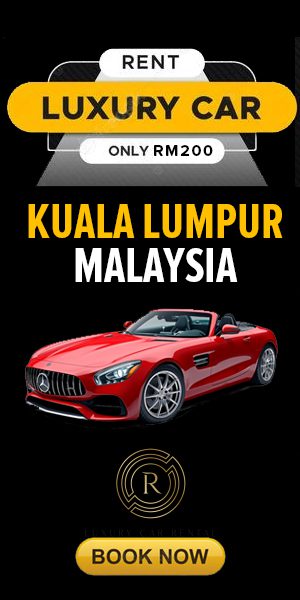 luxury car rental in kuala lumpur Malaysia KL PJ Shah Alam Klang Penang
